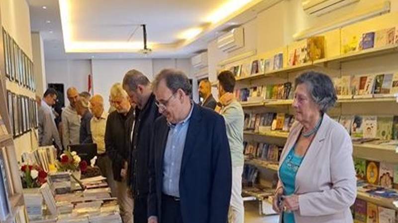 افتتاح معرض الكتاب العربي الاول في صيدا بحضور النائب البزري وفاعليات