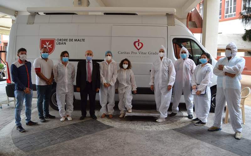 منظمة مالطا أعلنت تزويد طرابلس وجوارها بمركز طبي نقال يوفر خدمات مجانية