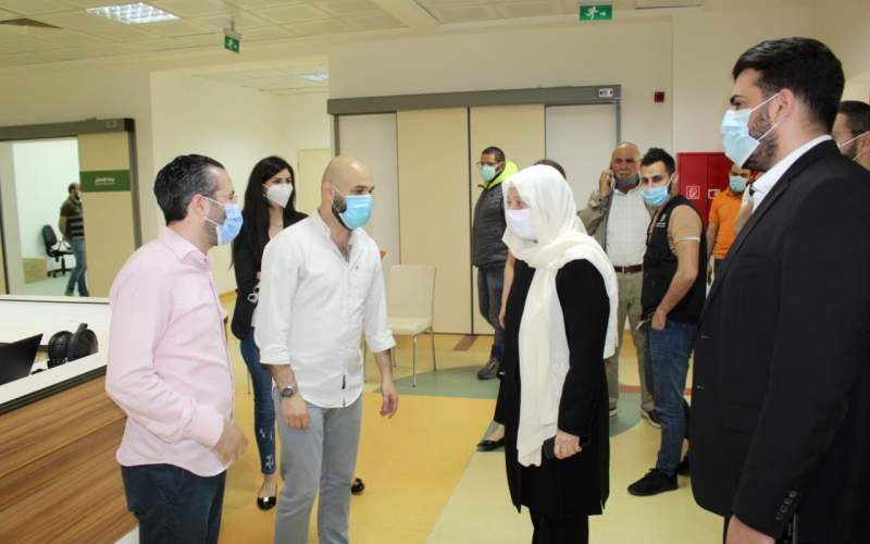 انطلاق حملة المستقبل للتلقيح في المستشفى التركي في صيدا 