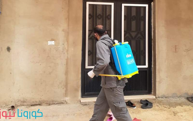 تعقيم وتوزيع معقمات في قرى جنوبية