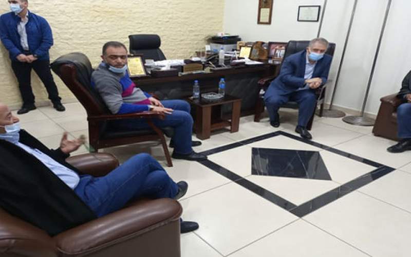 السفير الفلسطيني يتابع تحضيرات افتتاح قسم كورونا في مستشفى الهمشري