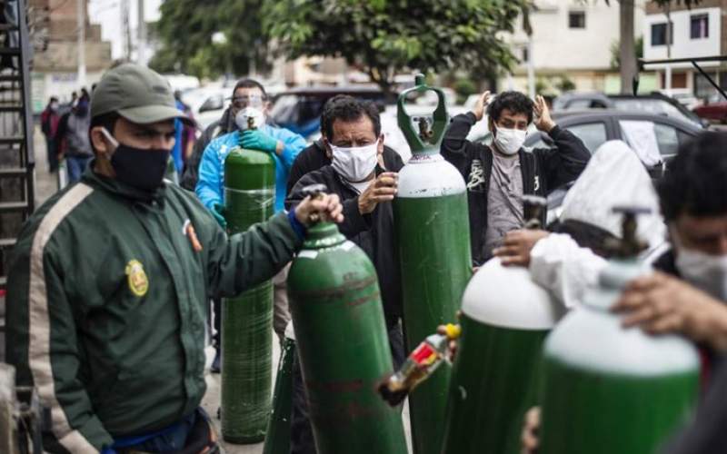 ارتفاع إصابات كورونا يحدث نقصا في أسطوانات الأوكسجين بالبرازيل