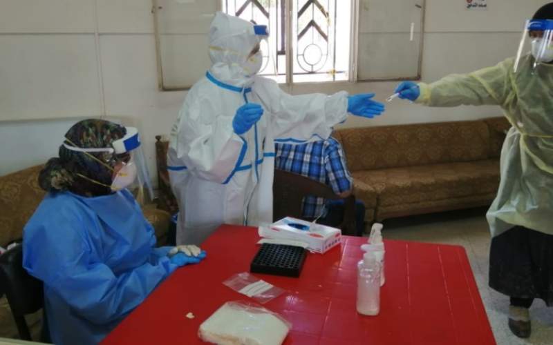 فريق وزارة الصحة أخذ 34 عينة لفحوص PCR لمخاطين في قصرنبا