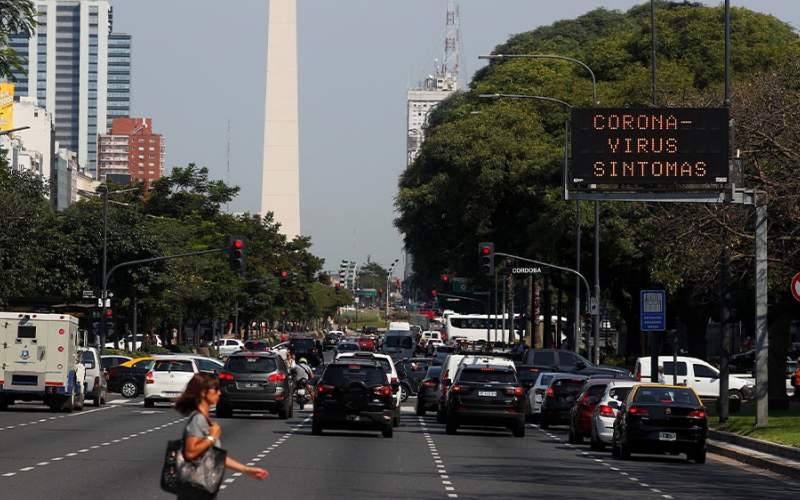 حصيلة الإصابات بكورونا تتجاوز المليون في الأرجنتين