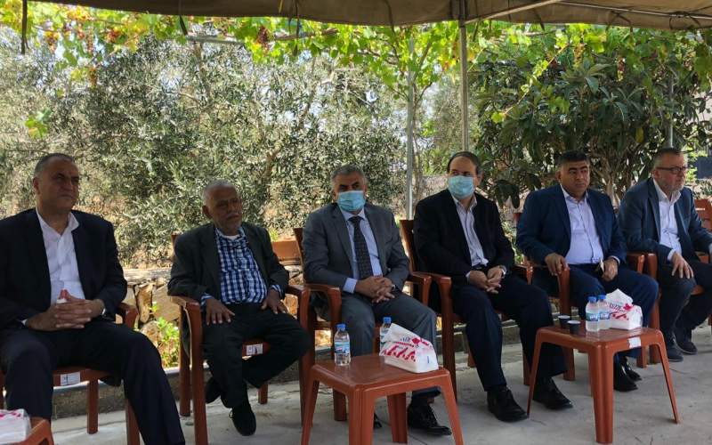 وفد من وزارة الصحة قدم واجب العزاء بالطبيب اسماعيل