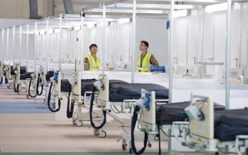 لندن تعيد تشغيل مستشفى ميداني لمرضى كورونا